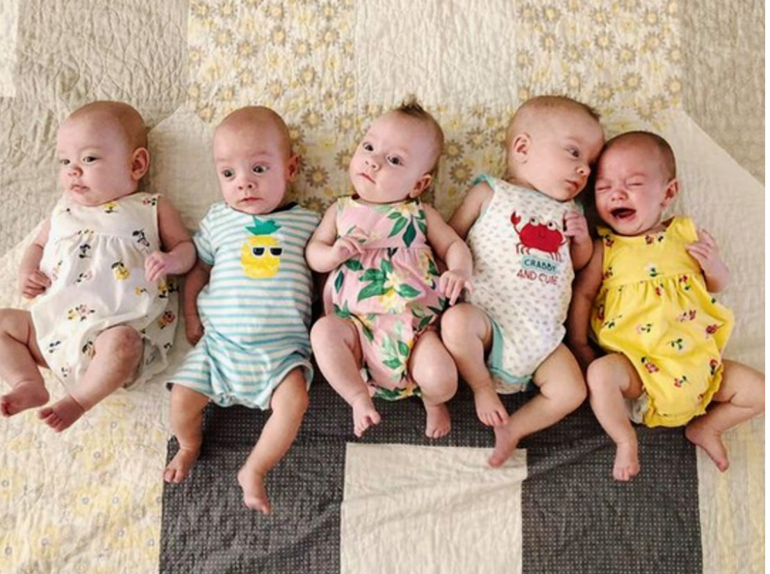 Utah Mom Gives Birth to Quintuplets after Desperately Dreaming of a ...