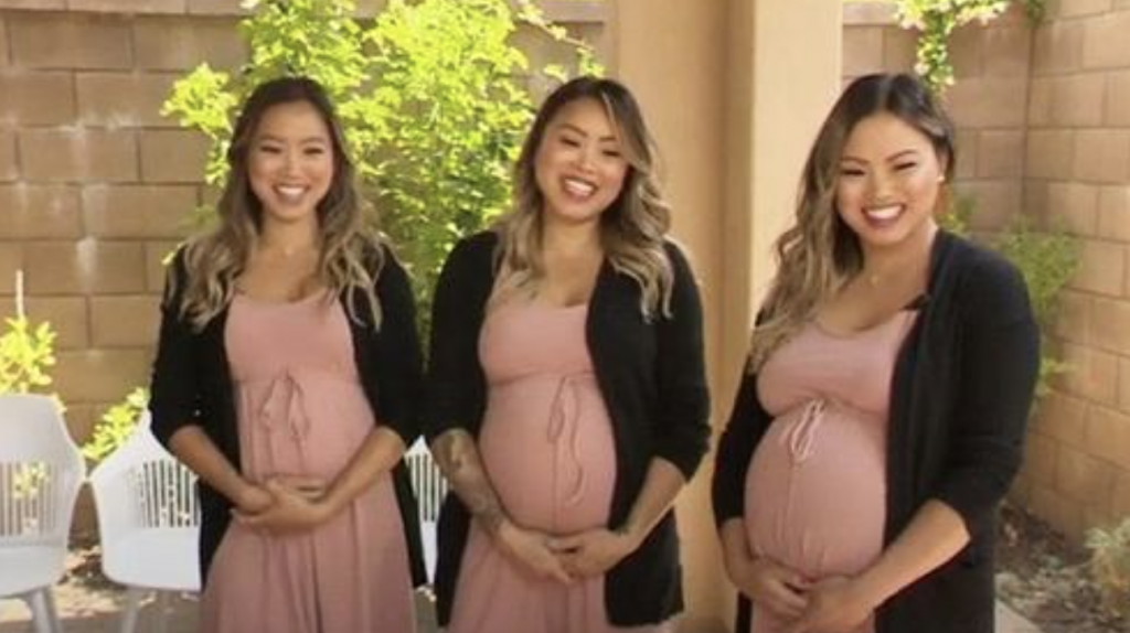 Triplets From California Are Pregnant At Same Time And Are Preparing ...