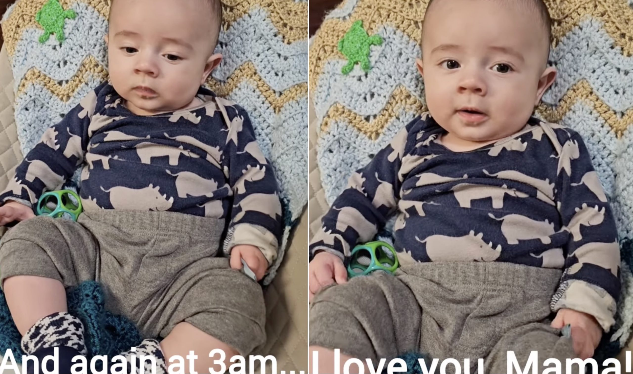 Chatty Baby Boy has a hilarious conversation with his Mom | My Cute Babies