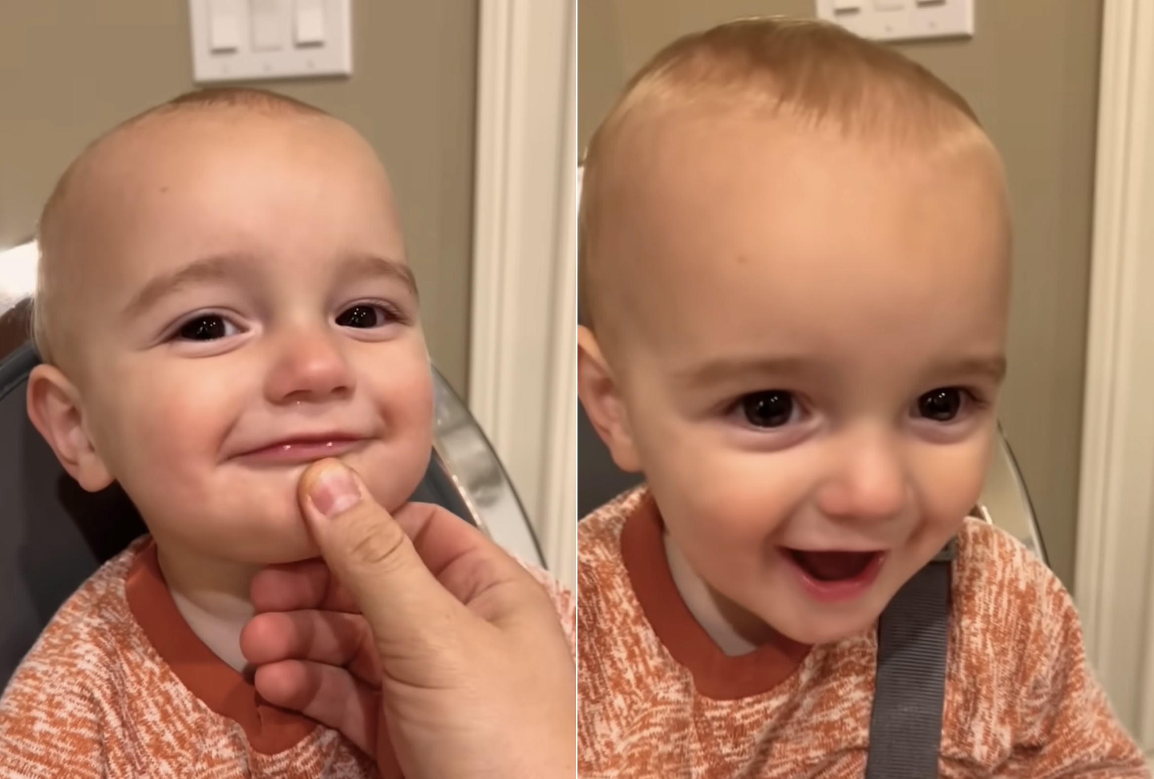 Sooo funny! Does this baby prank his Daddy? | My Cute Babies